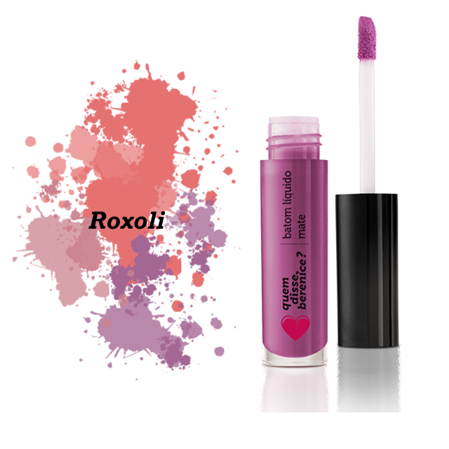 Novas cores de batons roxoli