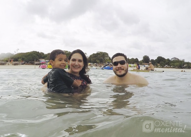 lagoa do carcará com criança