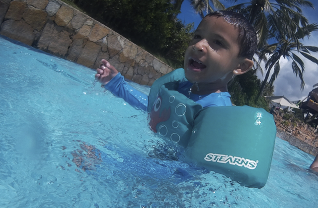 piscina infantil beach park