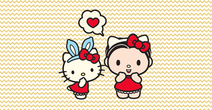 Mônica e Hello Kitty juntas - Parceria das duas personagens está em  e-commerce