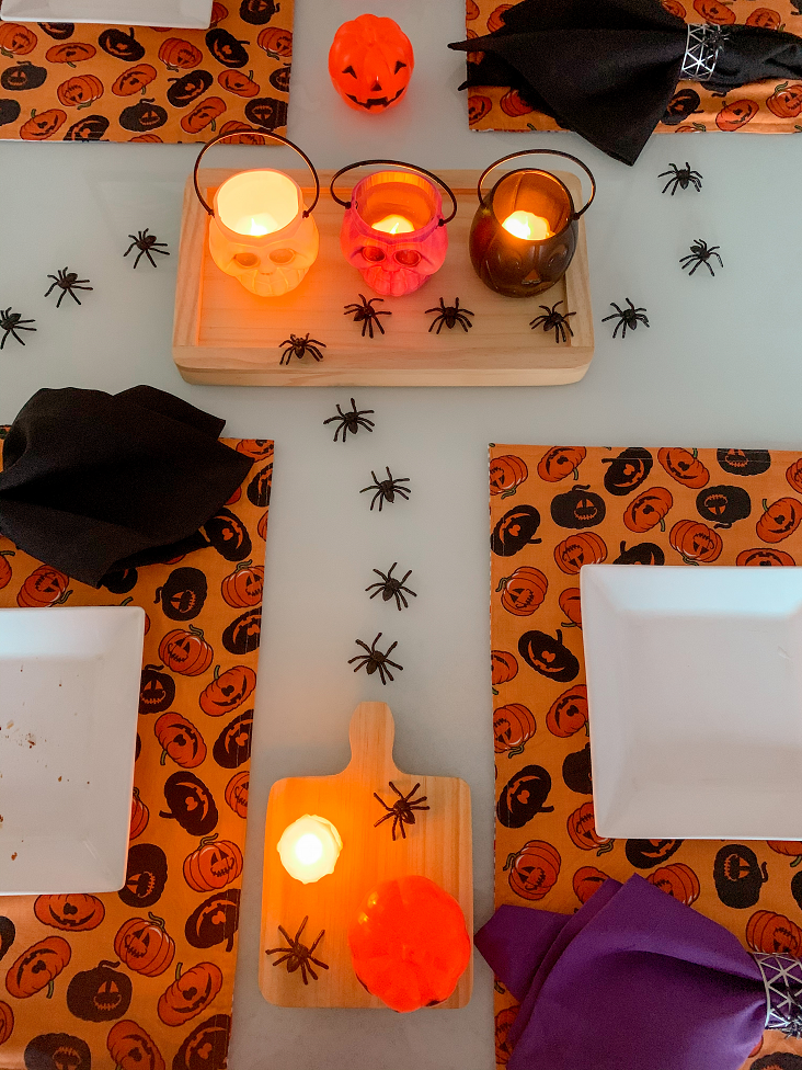 mesa posta halloween
